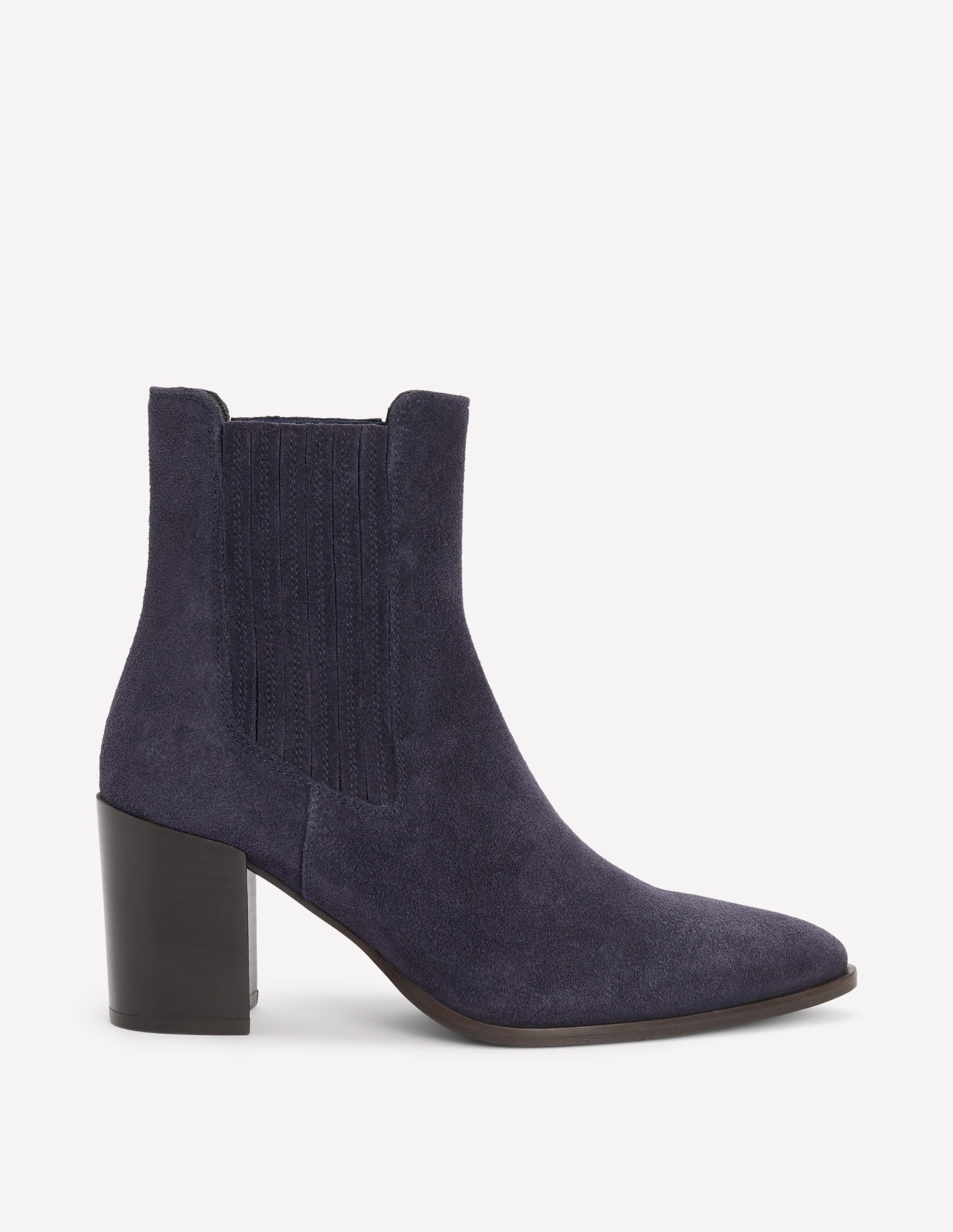 Ankle Boots-Dark Navy