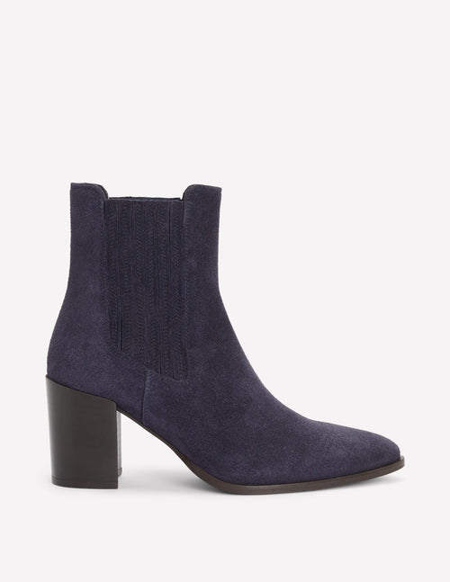 Ankle Boots-Dark Navy