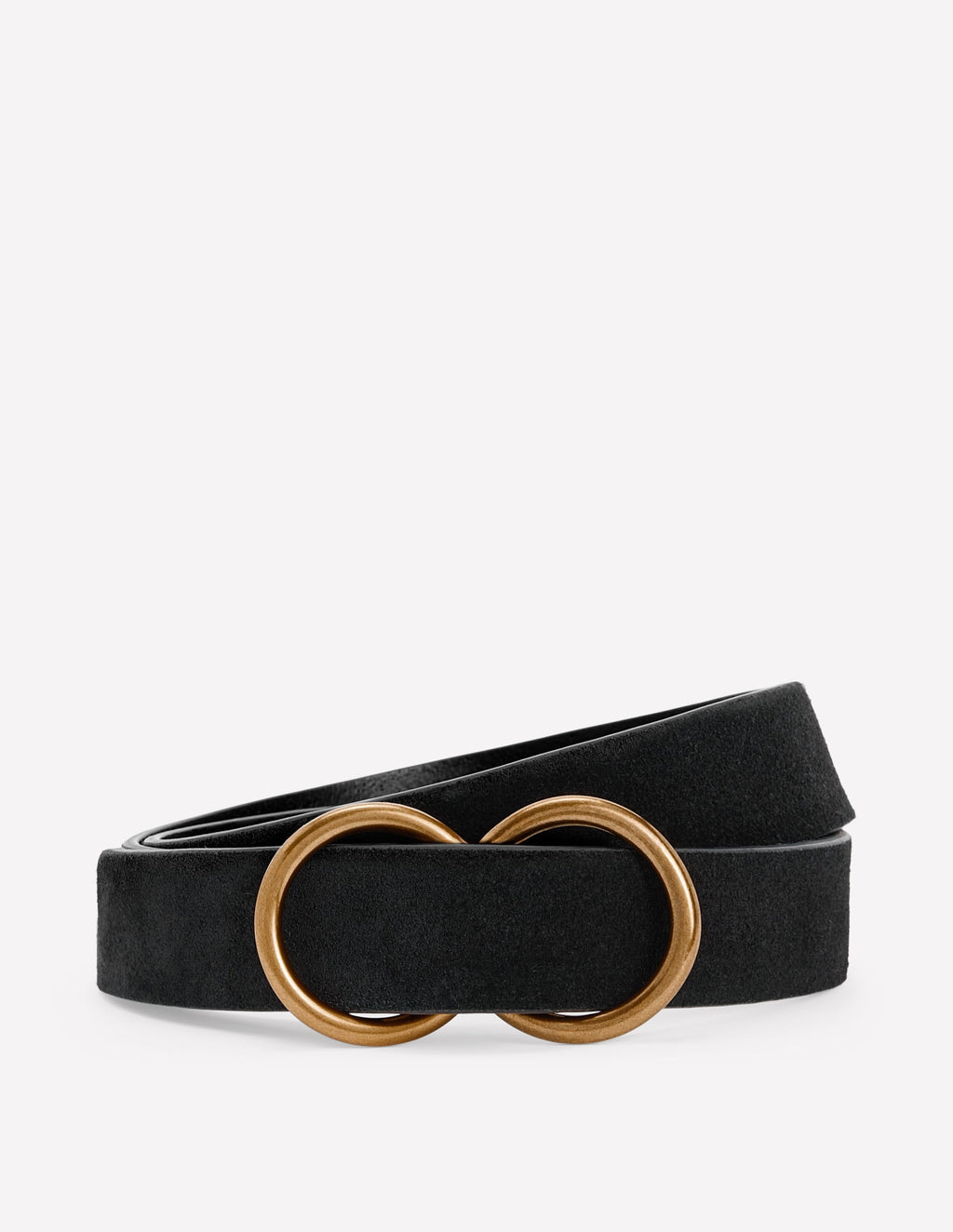 Double Ring Belt-Black