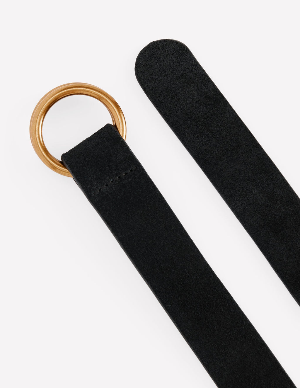 Double Ring Belt-Black