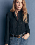 Stud Buckle Belt-Black