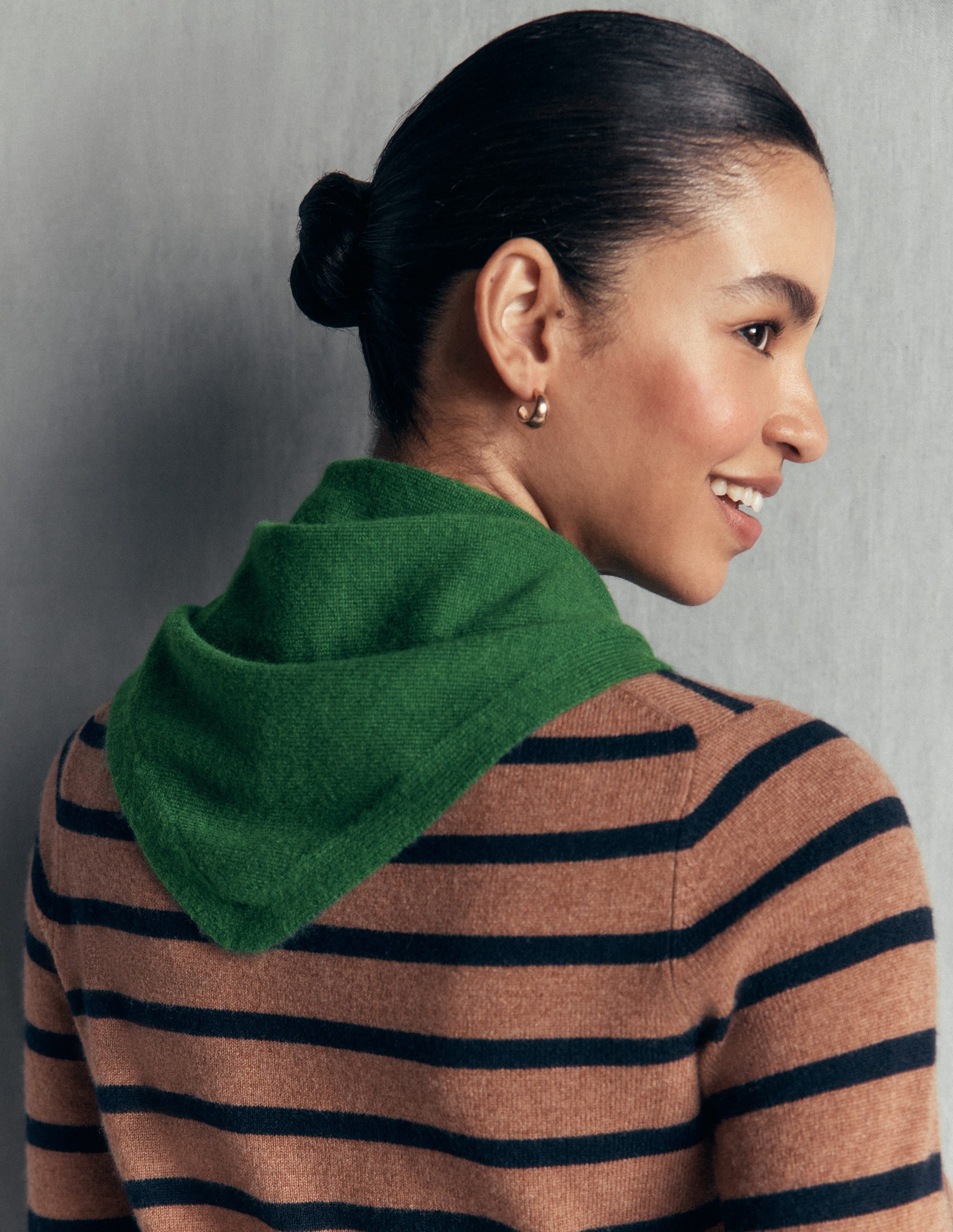 Cashmere Neckerchief-Highland Green