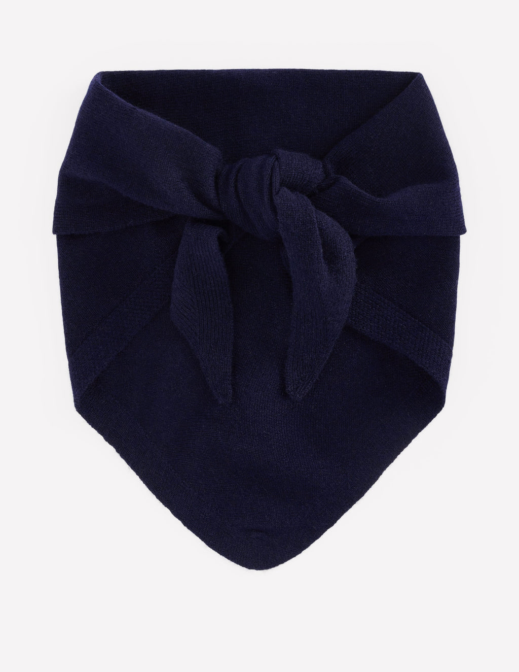 Cashmere Neckerchief-Navy