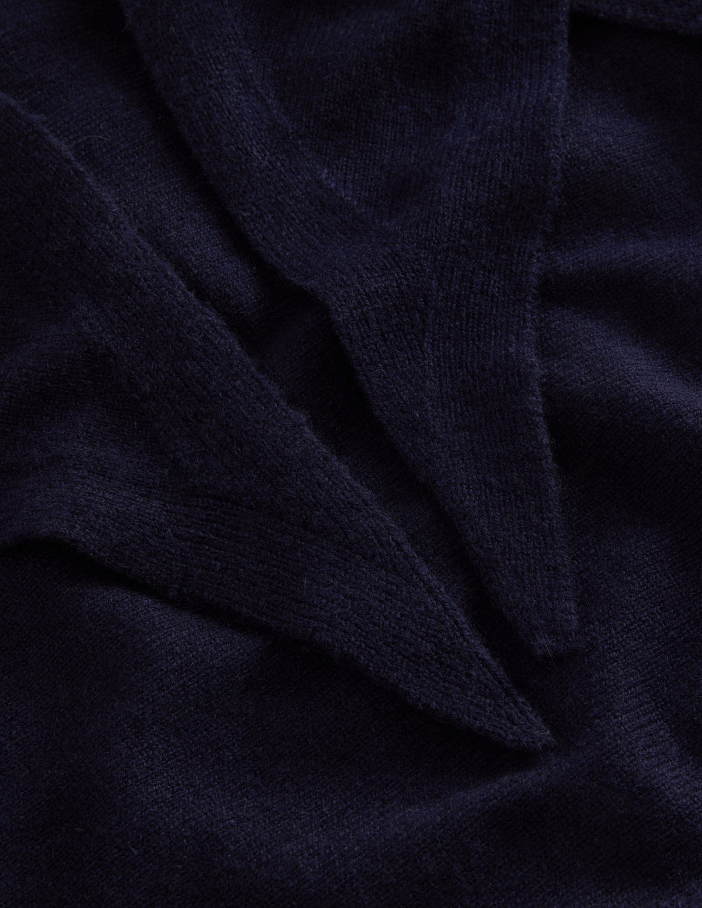 Cashmere Neckerchief-Navy