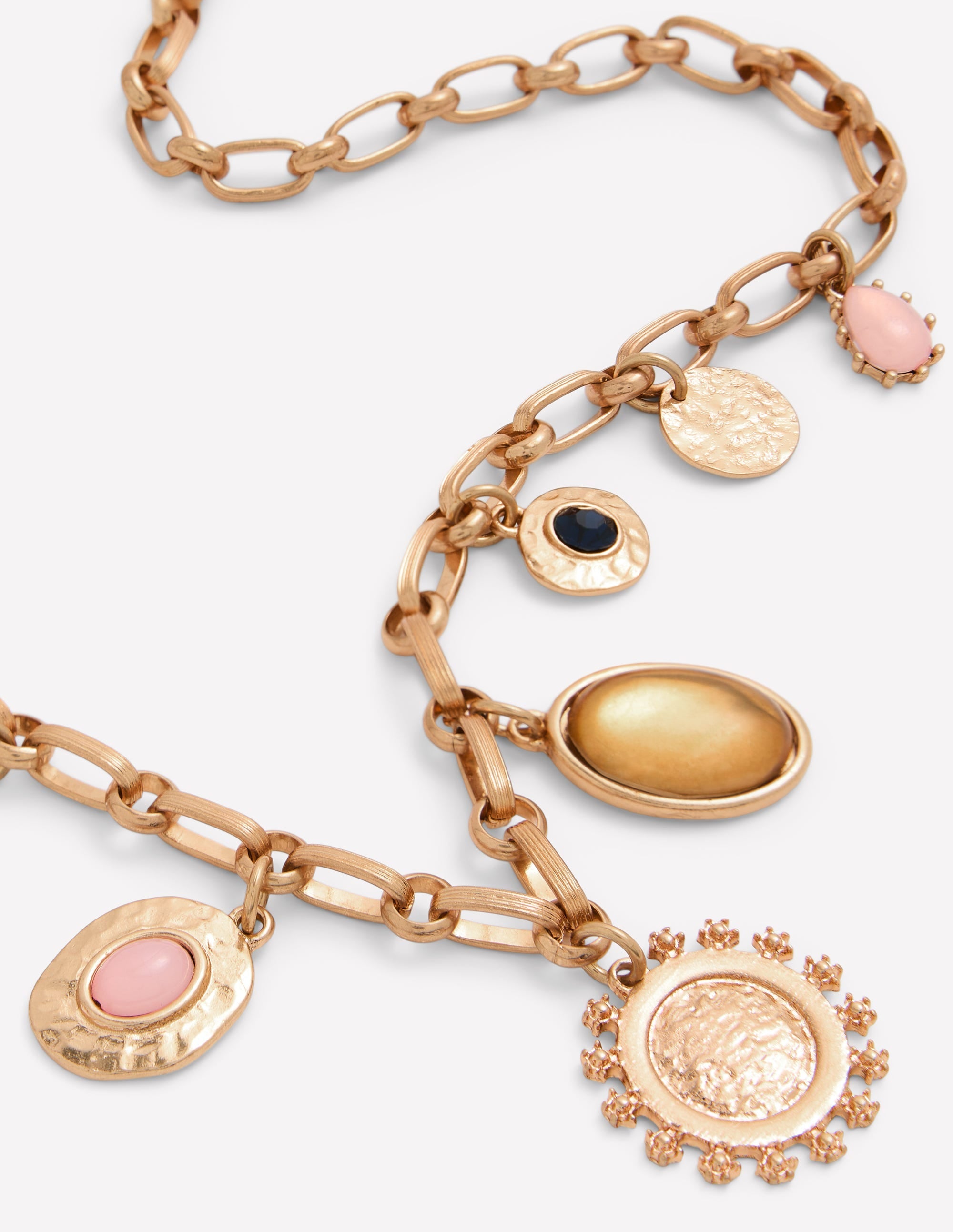 Eclectic Charm Necklace-Gold