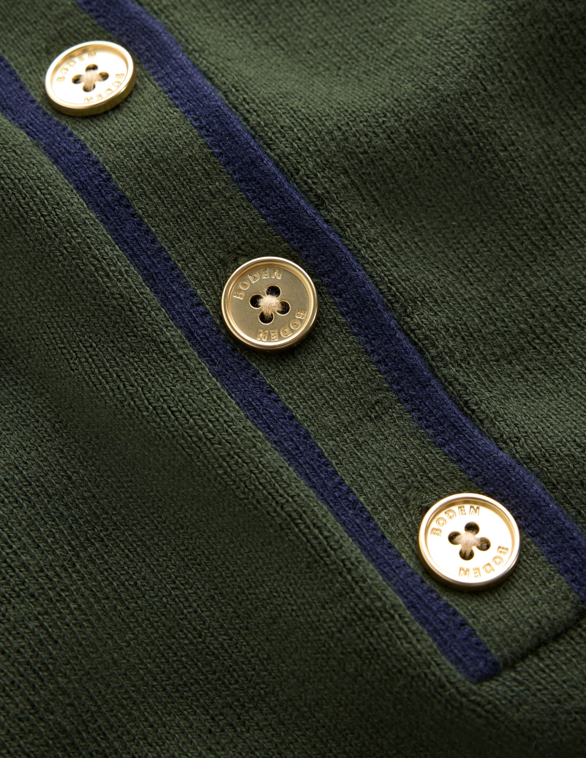 Henley Jumper-Forest Glade