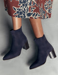 Ankle Boots-Dark Navy